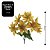 Jogo 3 Buquês Natalino Bico de Papagaio Dourado Prime 30cm 7 Flores - Magizi - Imagem 3