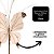Kit 4 Borboletas Pick Natal Champanhe Full Glitter Luxo 23cm - Magizi - Imagem 5