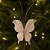 Borboleta Pick Natal Champanhe Full Glitter Luxo 23cm - Magizi - Imagem 2