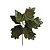 Flore Bico de Papagaio Veludo Verde Texturizado Luxo 25cm - Magizi - Imagem 1