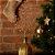 Galho Multi Folhagem Natal Glitter Rosê Gold 80cm - Magizi - Imagem 2