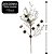 Galho Decor Natal Folhagens Berries Branco e Pinhas Rústico 62cm - Magizi - Imagem 5