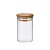 Pote Hermético Porta Temperos Vidro Borosilicato e Tampa Bambu 110ml - Tuut - Imagem 6