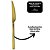 Jogo 6 Facas para Churrasco Aço Inox Dourado Premium Ibiza - Tuut - Imagem 6