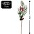 Galho Natal Folhagens Mix Rústico Berries e Pinha 88cm - Magizi - Imagem 4