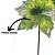 Jogo 3 Flores Bico de Papagaio Verde Mescla Pick Natal Luxo 20cm - Magizi - Imagem 3