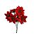 Buquê Mini Bico de Papagaio Natal Veludo Vermelho 5 Flores - Magizi - Imagem 1
