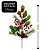 Galho Mix Folhagem Natal Premium Pinha e Berries 70cm - Magizi - Imagem 4