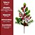 Galho Mix Folhagem Natal Premium Pinha e Berries 70cm - Magizi - Imagem 8