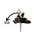 Galho Natal Pick Nevado Folhagens Pinhas e Berries Branco 18cm - Magizi - Imagem 3