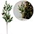 Galho Natalino Folhagens, Pinhas e Berries Branco Nevado 65cm - Magizi - Imagem 5