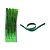 Jogo 200 Fecho Prático Aramado Flexível Verde 11cm X 4mm - Magizi - Imagem 8
