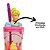 Copo Infantil Cinderela 3D com Canudo 360ml Princesas Disney - Tuut - Imagem 2