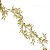 Folhagem Fina Decorativa Natalina Ramificada com Glitter Dourado 1,75m - Art Christmas - Imagem 5