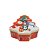 Jogo 2 Latas Decorativa Natal Multiuso Metal Tampa Árvore de Natal Personagens Merry Christmas 18cm - Imagem 6