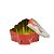 Jogo 2 Latas Decorativa Natal Multiuso Metal Tampa Árvore de Natal Personagens Merry Christmas 18cm - Imagem 4
