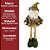 Jogo Papai Noel e Boneco de Neve Natal Pelúcia Verde Xadrez Pernas Retráteis Extensoras 55cm a 75cm - Imagem 9