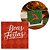 Kit Guardanapo de Natal Vermelho Boas Festas 25x25cm Folha Dupla Prime 40 Unidades - Imagem 6
