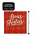 Kit Guardanapo de Natal Estampado Boas Festas 33x33cm Folha Dupla Prime 40 Unidades - Imagem 7