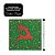 Guardanapo de Natal Estampado Rena Verde e Vermelho 25x25cm Folha Dupla Prime Pacote 20 Unidades - Imagem 3