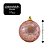 Jogo 12 Bolas de Natal Rosê Mistas Glitter e Flocada Luxo 8cm - Master Christmas - Imagem 5