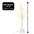 Árvore Vidoeira Iluminada 1 metro 48 LEDs Branco Quente Fixo 127V Base Reforçada - Imagem 6