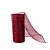 Kit 2 Telas Decorativa Natal Malha Tule Trançado Vinho Bordô 15cm x 5 metros - Imagem 5