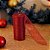 Kit 2 Telas Decorativa Natal Malha Tule Trançado Vinho Bordô 15cm x 5 metros - Imagem 2