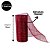 Kit 2 Telas Decorativa Natal Malha Tule Trançado Vinho Bordô 15cm x 5 metros - Imagem 3