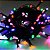 Kit 4 Piscas LED Colorido Sequencial 100 Lâmpadas 8 Funções Fio Verde 8 Metros 127V - Imagem 6