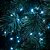 Pisca LED Branco Frio Sequencial 100 Lâmpadas 8 Funções Fio Verde 8 Metros 127V - Imagem 2