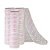 Kit 3 Telas Natal Malha Tule Decorativa Perolada Furta Cor Branco e Rosa 25cm x 5m Fita Premium - Imagem 1