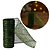 Kit 2 Telas Decorativa Natal Malha Tule Sisal Verde Fosco Premium 15cm x 5 metros - Imagem 5