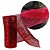 Kit 2 Telas Decorativa Natal Malha Tule Trançado Vermelha Premium 15cm x 5 metros - Imagem 4