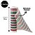 Kit 2 Telas Malha Tule Decorativa Natal Candy Tricolor Vermelho Verde e Branco 25cm x 5m Premium - Imagem 4