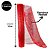 Kit 2 Telas Decorativa Natal Malha Tule Trançado Vermelho 52cm x 5m Brilhante Premium - Imagem 7
