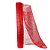 Tela Decorativa Natal Malha Tule Trançado Vermelho 52cm x 5m Brilhante Premium - Imagem 4