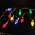 Cordão Iluminado Bulbo Gota Vintage Colorido 10 Lâmpadas Natal 2,3m - Imagem 3