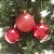 Conjunto 6 Bolas de Natal Vermelho Prime Tradicional Misto Glitter, Brilho e Fosca 6cm - Imagem 6