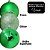 Conjunto 6 Bolas de Natal Verde Prime Texturas Mistas 10cm Glitter, Brilho e Fosca - Imagem 3