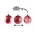 Conjunto 18 Bolas de Natal Rosê Prime Texturas Mistas 5cm Glitter, Brilho e Fosca - Imagem 3