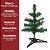 Árvore de Natal Decorativa Enfeite de Mesa Prime 30cm 25 Galhos Base Tripé - Imagem 7