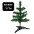 Mini Árvore de Natal Decorada 30cm com 6 Laços Vermelho e Verde Galão - Imagem 6