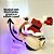 Papai Noel na Lambreta Musical com Luzes e Movimento 20cm Natal Decorativo Premium - Imagem 4