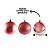 Conjunto 12 Bolas de Natal Rosê Grande Prime Texturas Mistas 10cm Glitter, Brilho e Fosca - Imagem 4