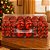 Maleta 100 Bolas de Natal Vermelho Mistas Luxo e Ponteira  Diversos Tamanhos Glitter, Fosca, Brilho e Arabesco - Imagem 3