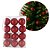 Kit 12 Bolas Natal Vermelho Max Glitter Prime 4cm na Caixa - Magizi - Imagem 1