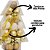 Jogo 34 Mini Bolas de Natal Dourado e Branco Mix Texturas Premium 3cm na Caixa Formato Árvore - Imagem 4