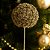 Galho Natalino Buchinho Topiária Glitter Champanhe Premium 72cm Decoração Luxo - Imagem 2