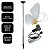 Borboleta Iluminada LED com Movimento 40x30cm para Jardim e Decoração Natalina Bivolt com Haste 65cm - Imagem 6